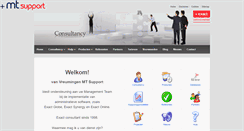 Desktop Screenshot of mt-support.nl