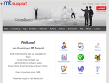 Tablet Screenshot of mt-support.nl